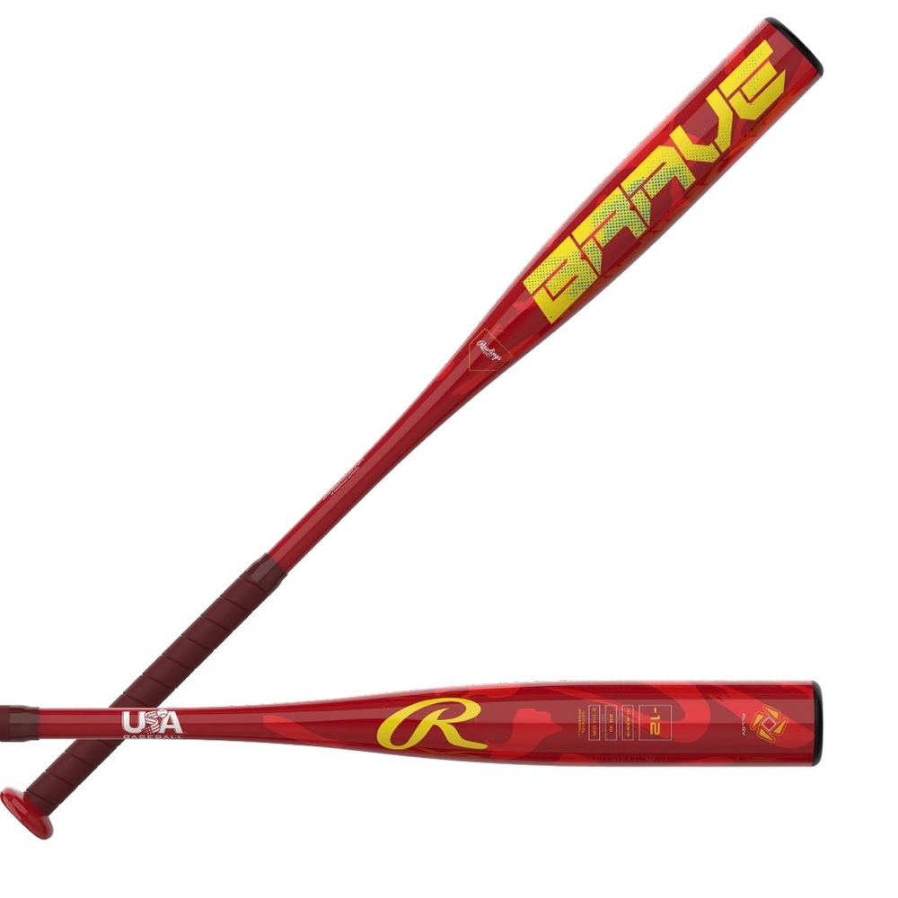 USA Baseball 26 Inches Bat -12 Rawlings Brave 1 Piece Alloy